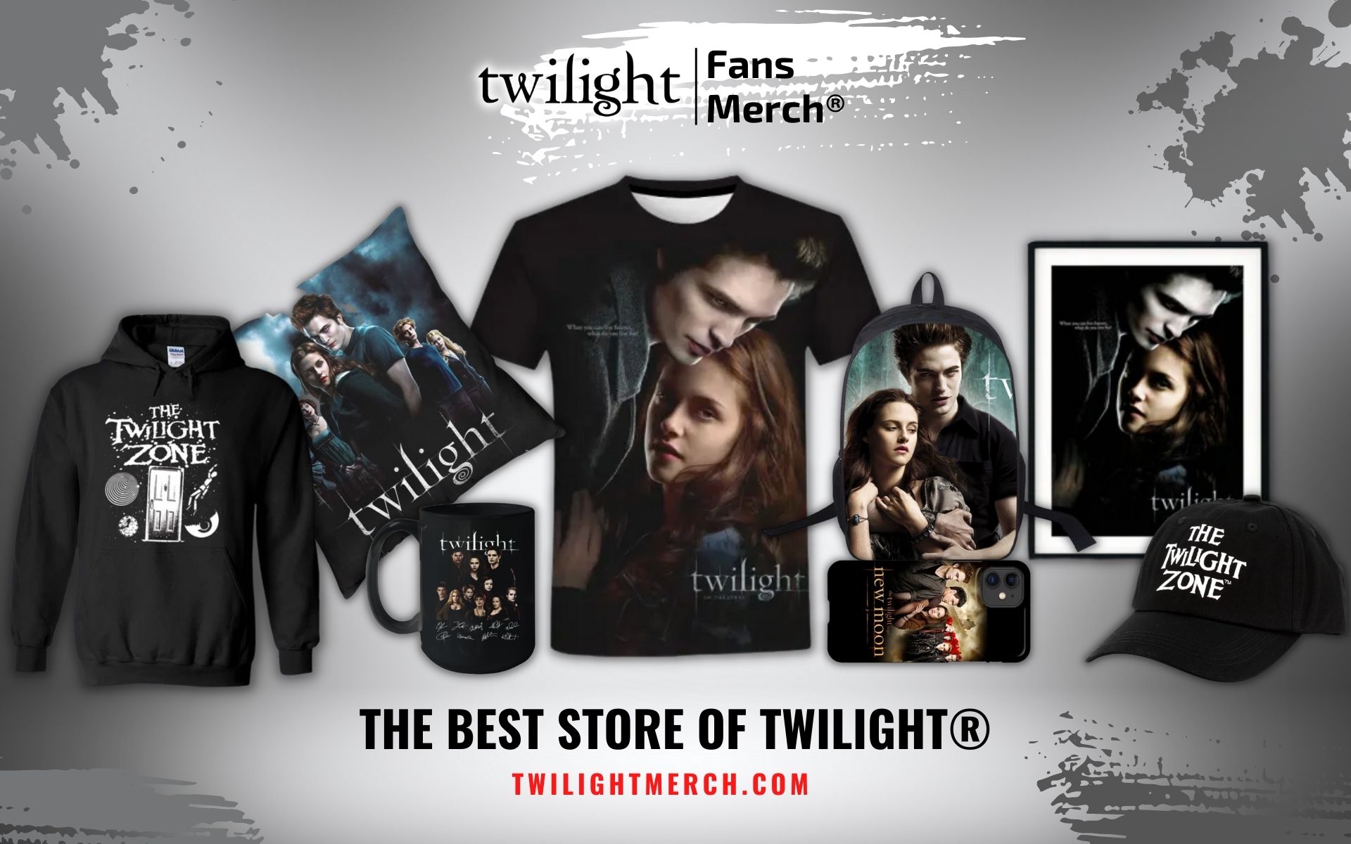 Biểu ngữ trực tuyến cửa hàng Twilight - Hàng hóa Twilight