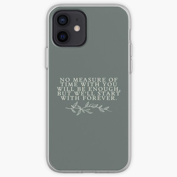We'll Start With Forever Twilight Quote iPhone Soft Case RB2409 product Offical Twilight Merch