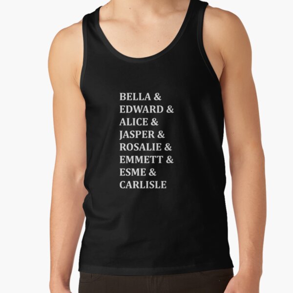 Twilight Saga Character Names  Tank Top RB2409 product Offical Twilight Merch