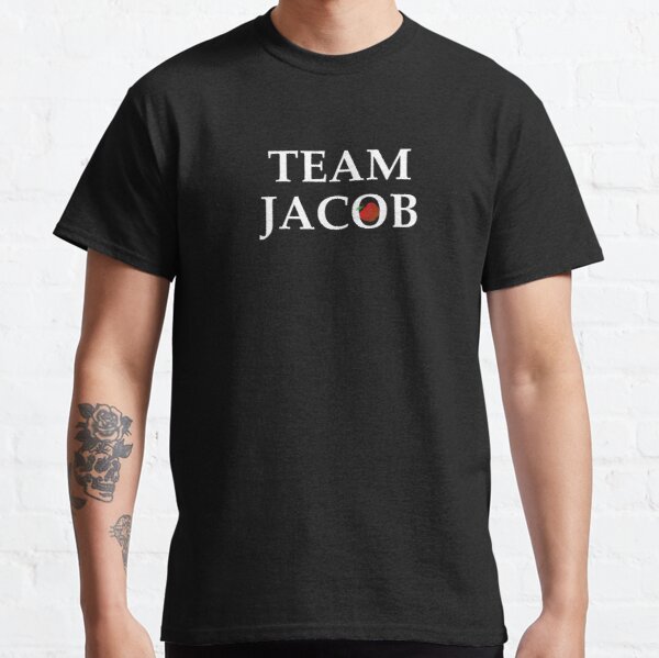 Team Jacob Twilight Saga White Classic T-Shirt RB2409 product Offical Twilight Merch
