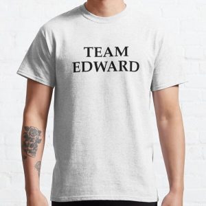 Team Edward Twilight Saga Black Classic T-Shirt RB2409 product Offical Twilight Merch