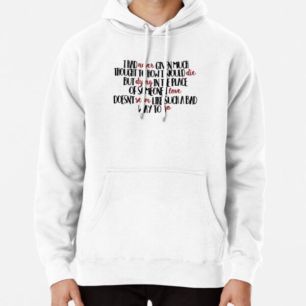 Doesn't seem like such a bad way to go | Twilight Pullover Hoodie RB2409 product Offical Twilight Merch