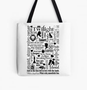Twilight Themed Sub Way Art Graphic All Over Print Tote Bag RB2409 product Offical Twilight Merch