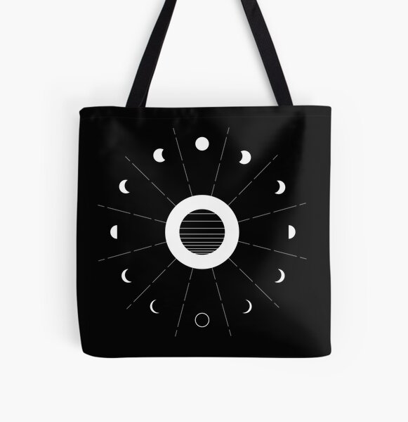Twilight Moon Phases All Over Print Tote Bag RB2409 product Offical Twilight Merch