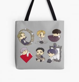 ONEUS Twilight Chibis All Over Print Tote Bag RB2409 product Offical Twilight Merch