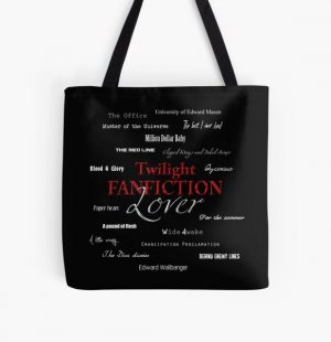 Twilight fanfiction lover All Over Print Tote Bag RB2409 product Offical Twilight Merch