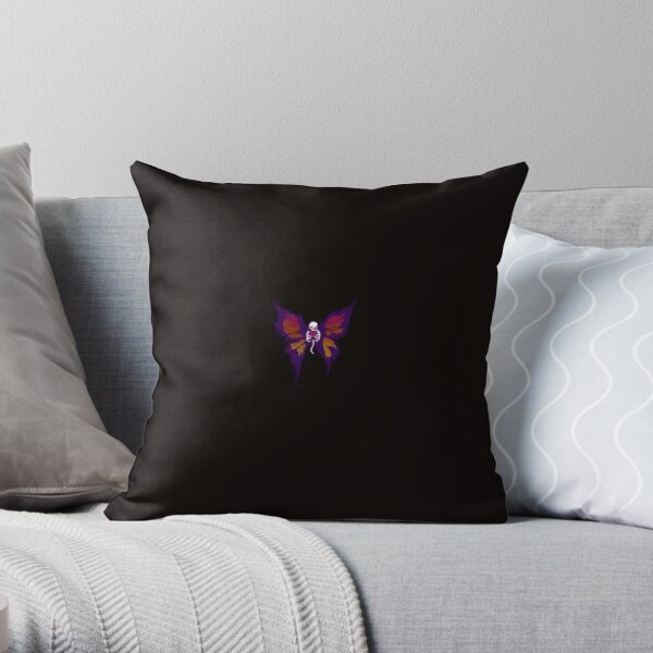 Twilight Skeleton Butterfly Throw Pillow RB2409 product Offical Twilight Merch