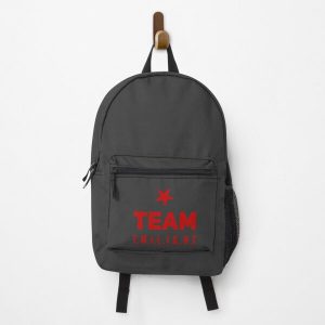 Team Twilight Saga Red Text Backpack RB2409 product Offical Twilight Merch