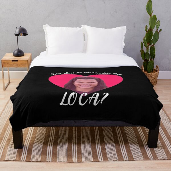 Bella Where The Hell Have You Been Loca, Funny Twilight meme Throw Blanket RB2409 product Offical Twilight Merch