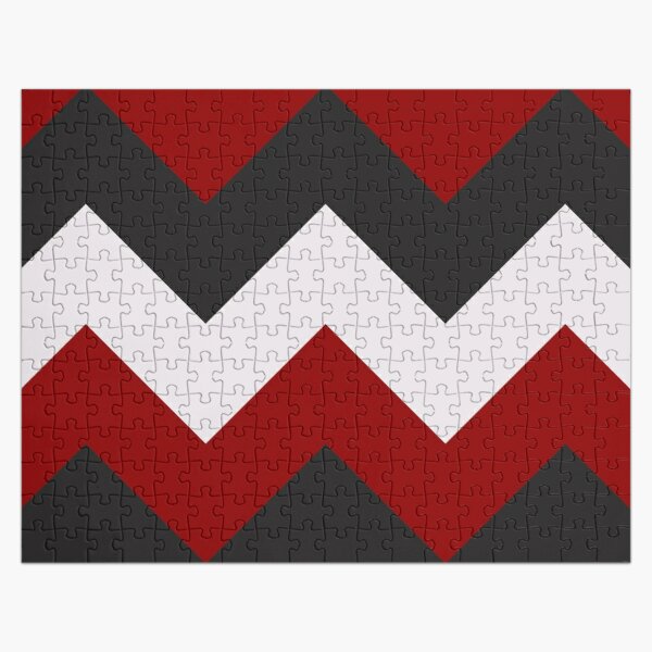 Twilight Chevron Pattern Jigsaw Puzzle RB2409 product Offical Twilight Merch