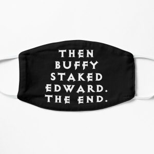 Then Buffy Staked Edward. The End. Flat Mask RB2409 product Offical Twilight Merch